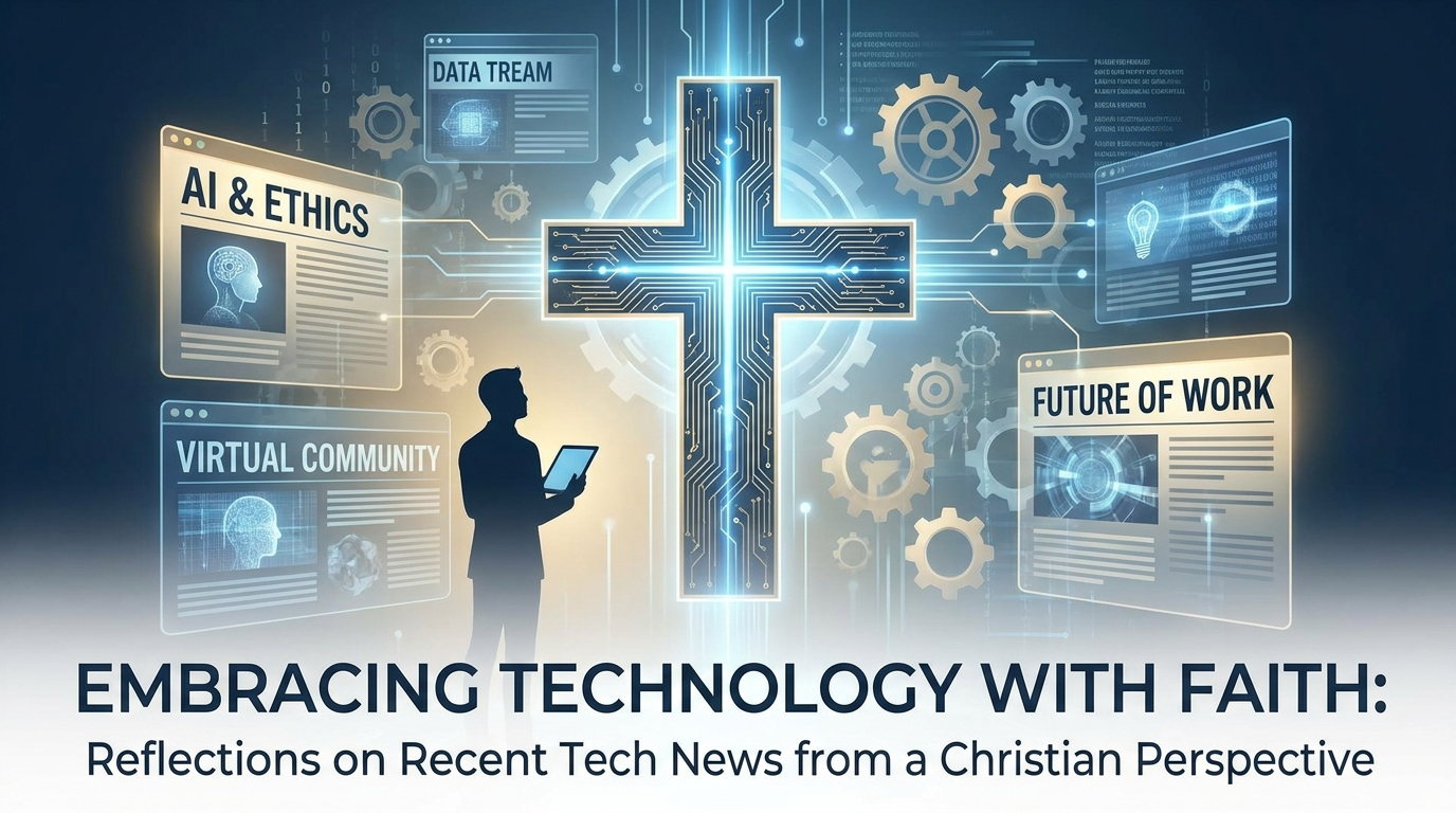 Embracing Technology with Faith: Reflections on Recent Tech News from a Christian Perspective