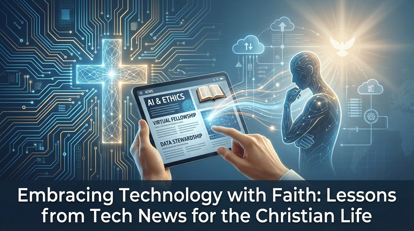 Embracing Technology with Faith: Lessons from Tech News for the Christian Life